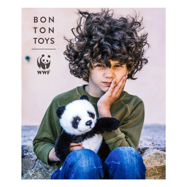 WWF - Panda di peluche | Noir/Blanc