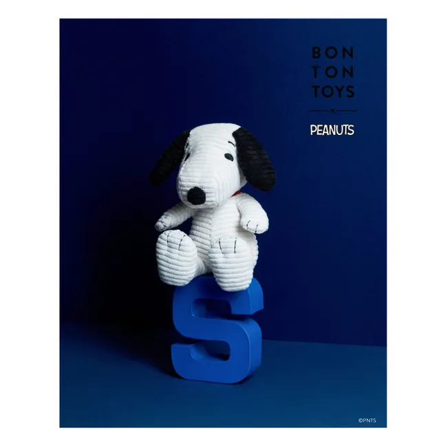 SNOOPY - Peluche di Snoopy in velluto a coste