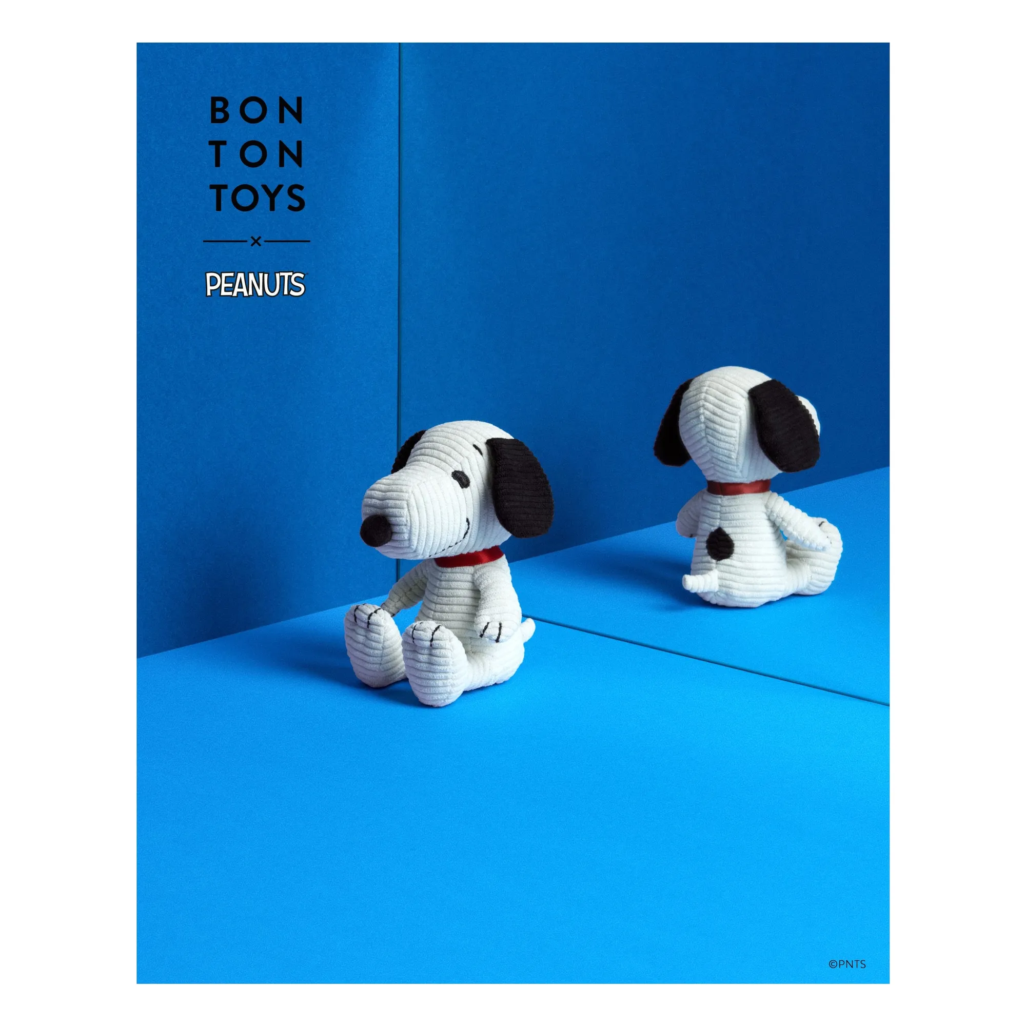 Bon Ton Toys - SNOOPY - Peluche Snoopy en velours côtelé (Bon Ton Toys) - Image 1