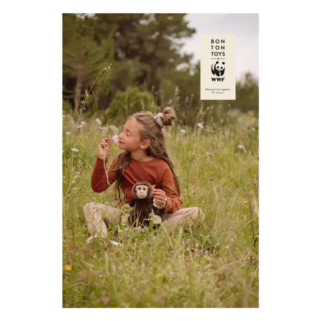 WWF - Peluche per scimpanzé | Marrone scuro