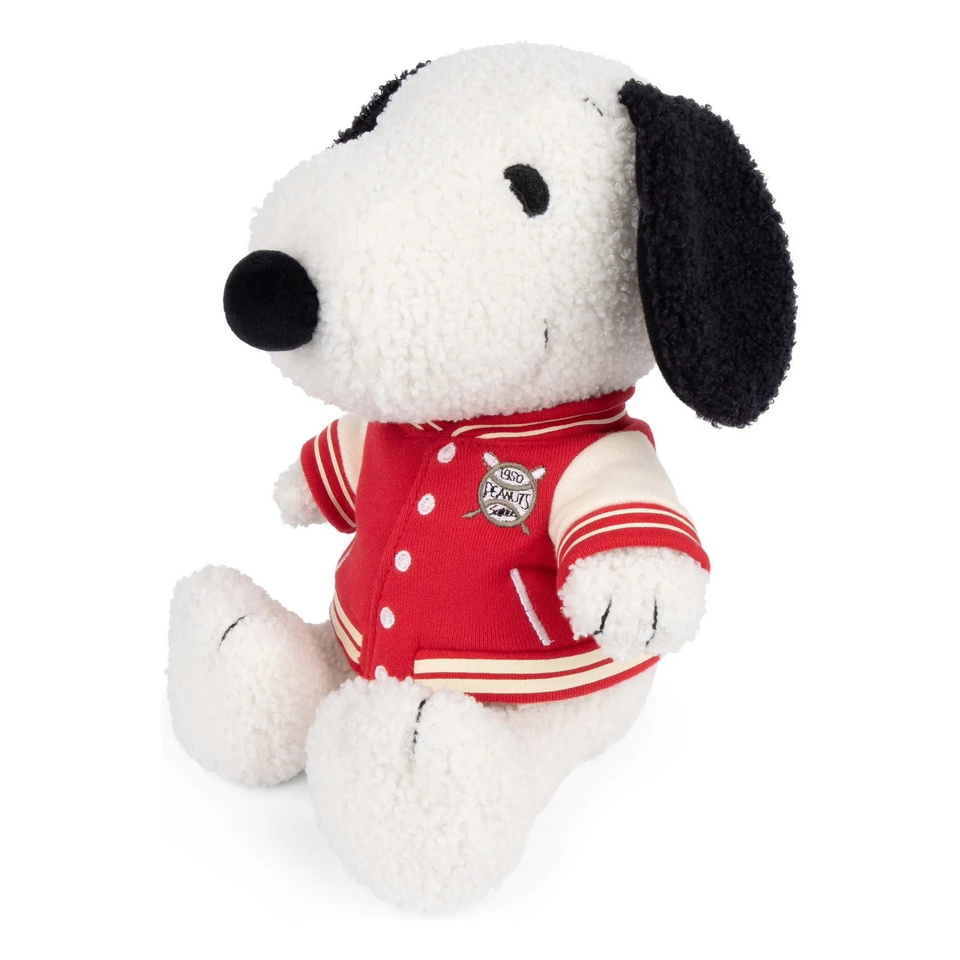 Bon Ton Toys - SNOOPY - Peluche Snoopy en bomber universitaire (Bon Ton Toys) - Couverture