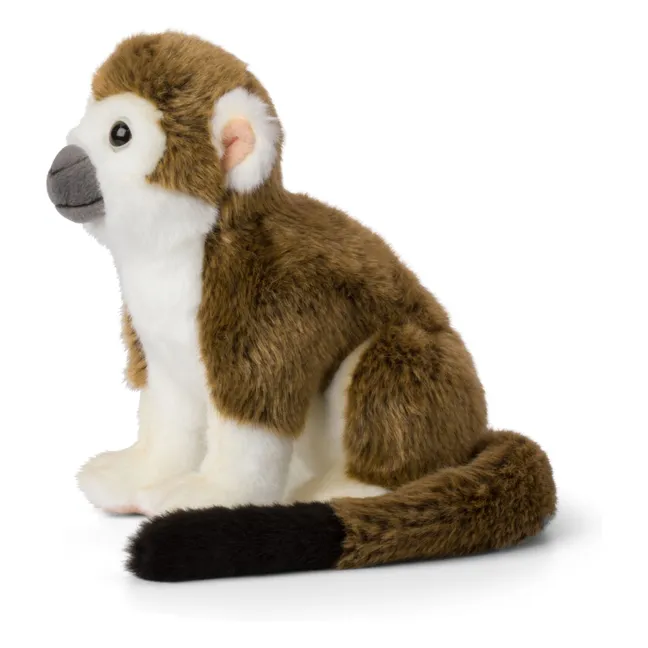 WWF - Peluche scoiattolo scimmia | Marrone scuro