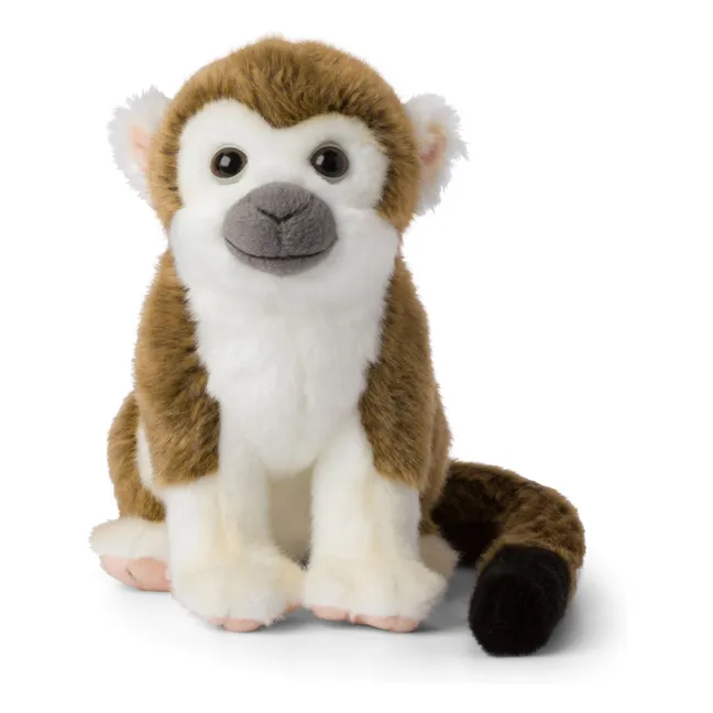 WWF - Peluche scoiattolo scimmia | Marrone scuro