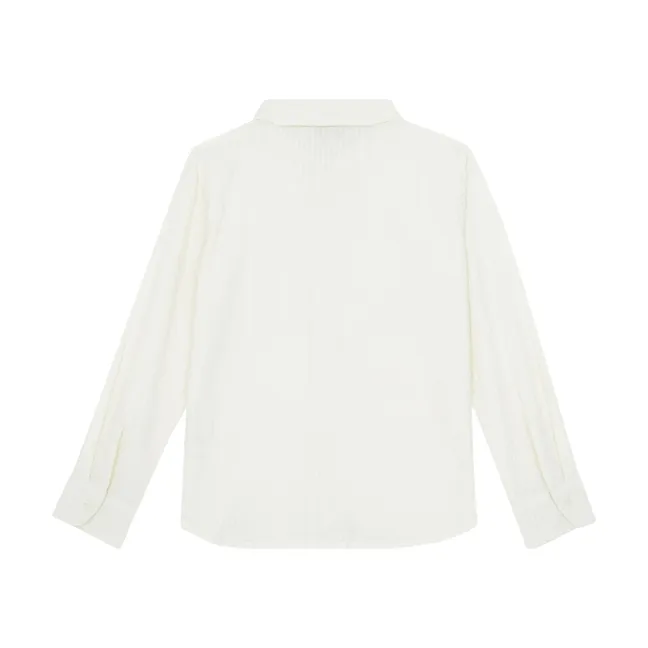 Camisa de manga larga Abaco | Blanco