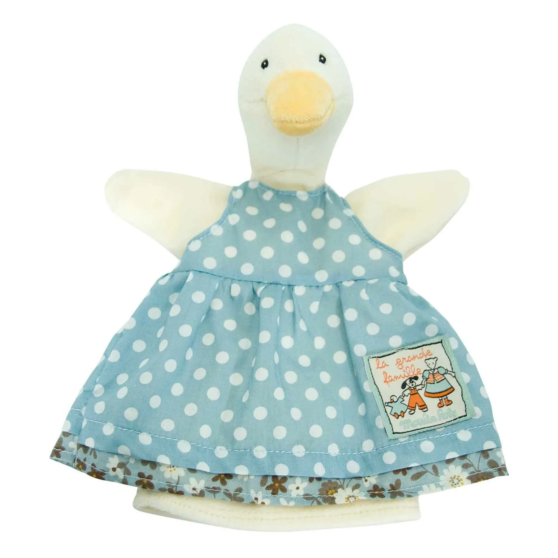 Moulin Roty Blue Jeanne La Cane Puppet