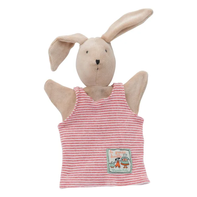 Marionnette Sylvain le Lapin | Beige