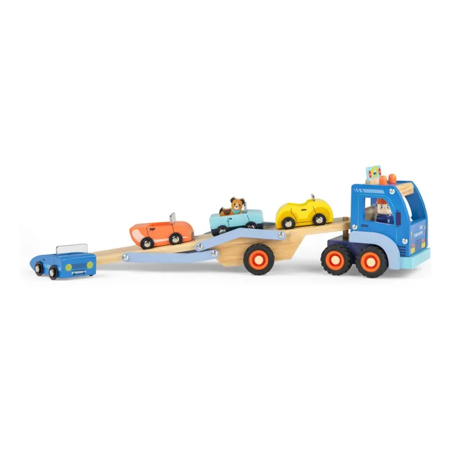 Car transport truck and accessories | Blue