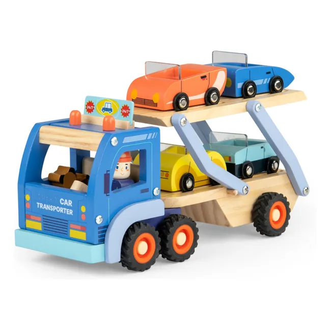 Car transport truck and accessories | Blue