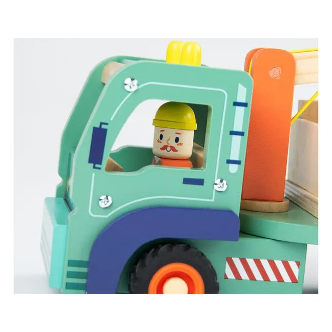 Camion forestier et ses accessoires | Vert