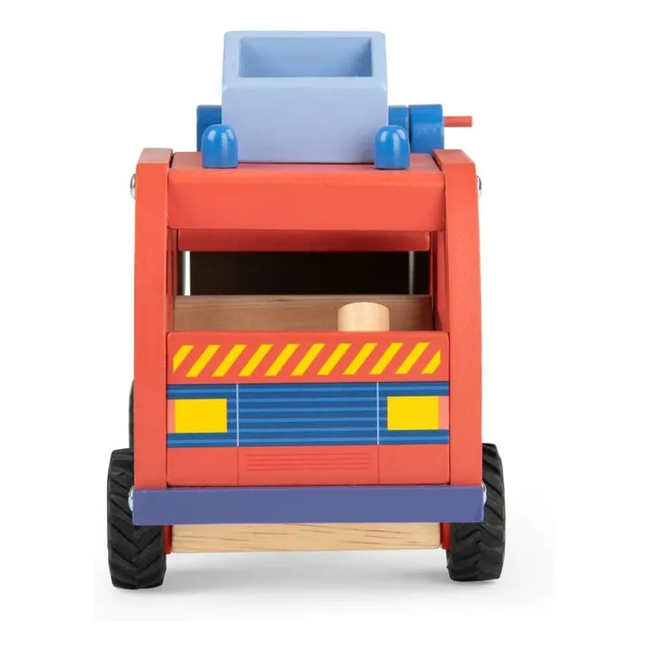 Camion de pompier avec ses accessoires | Rouge- Image produit n°7