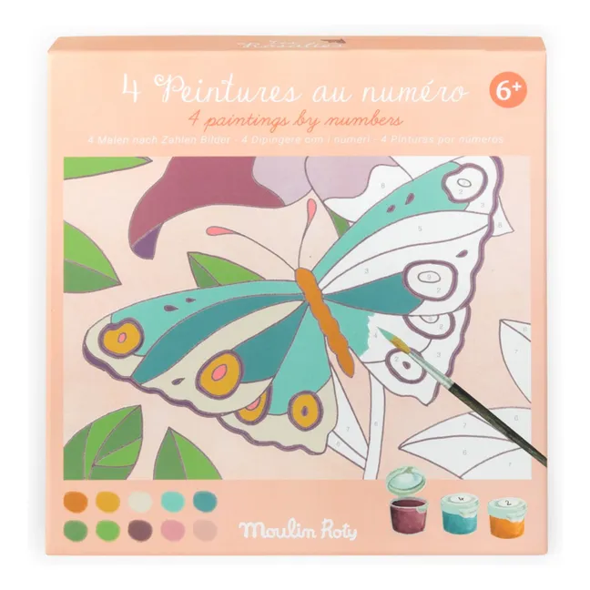 Peinture au numéro Les Rosalies