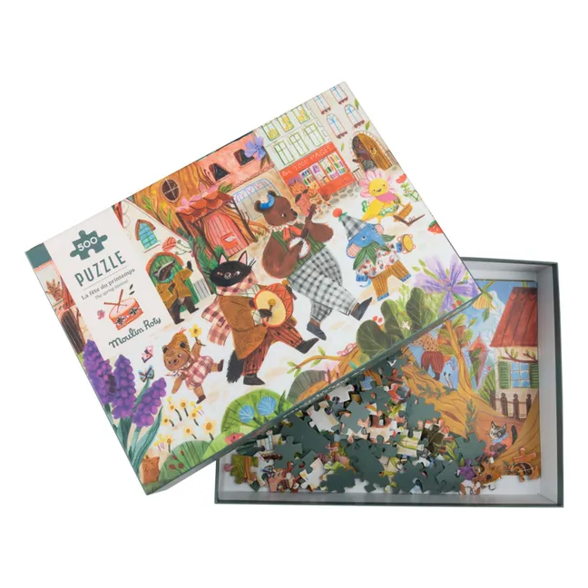 Puzzle La fête du Printemps - 500 pièces