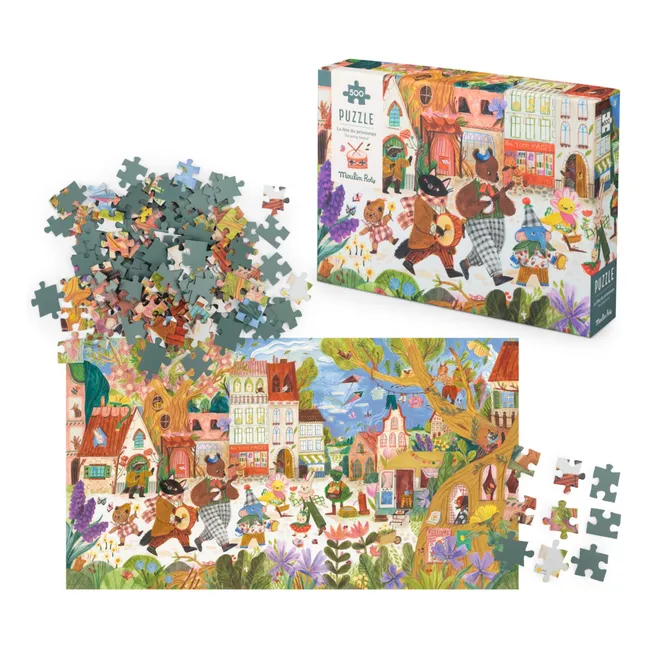 Puzzle La fête du Printemps - 500 pièces