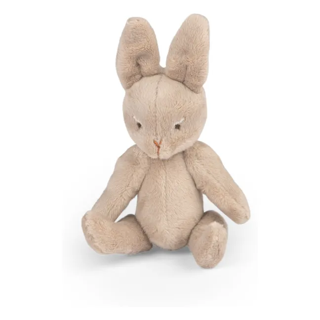Peluche Bébé Nine la Lapine avec sa boîte | Sable