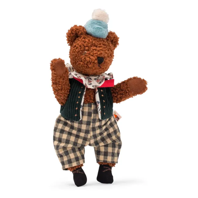 Peluche Baba il Grande Orso con scatola | Marrone scuro