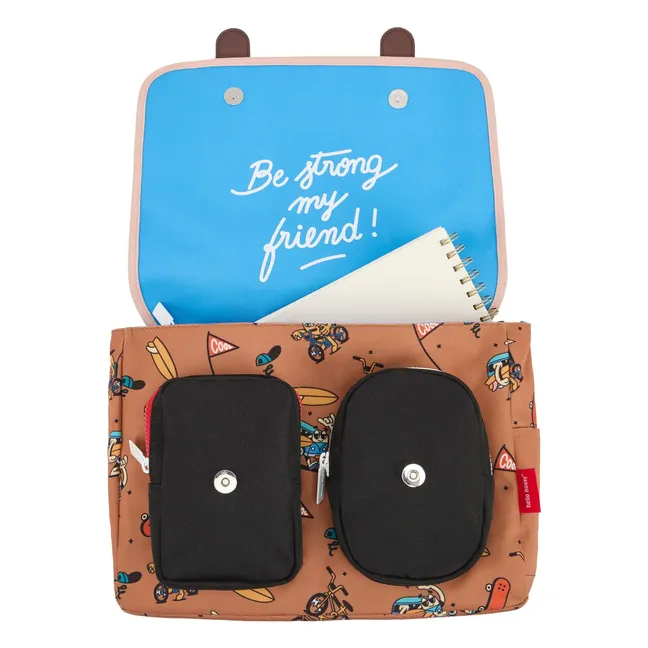 Mascots Ride satchel | Brown