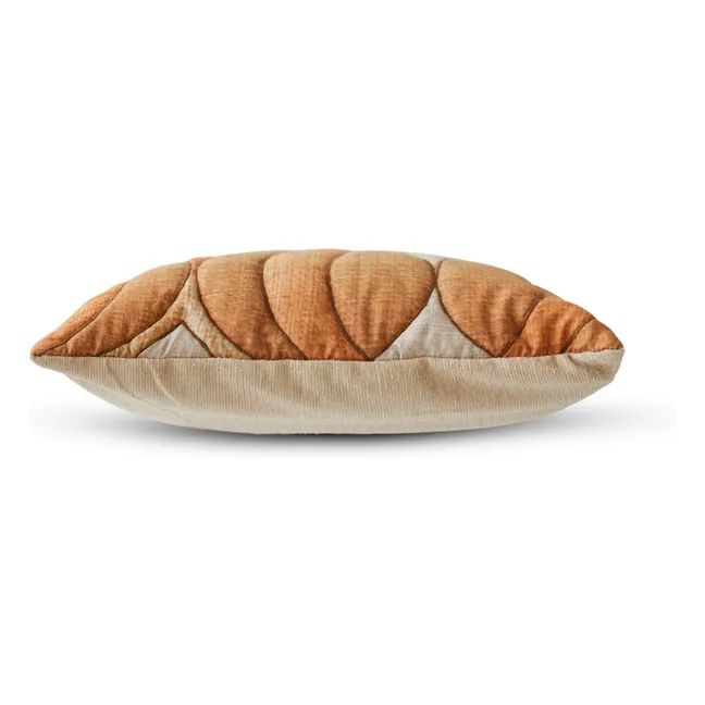 Coussin matelassé Retro Wave | Orange