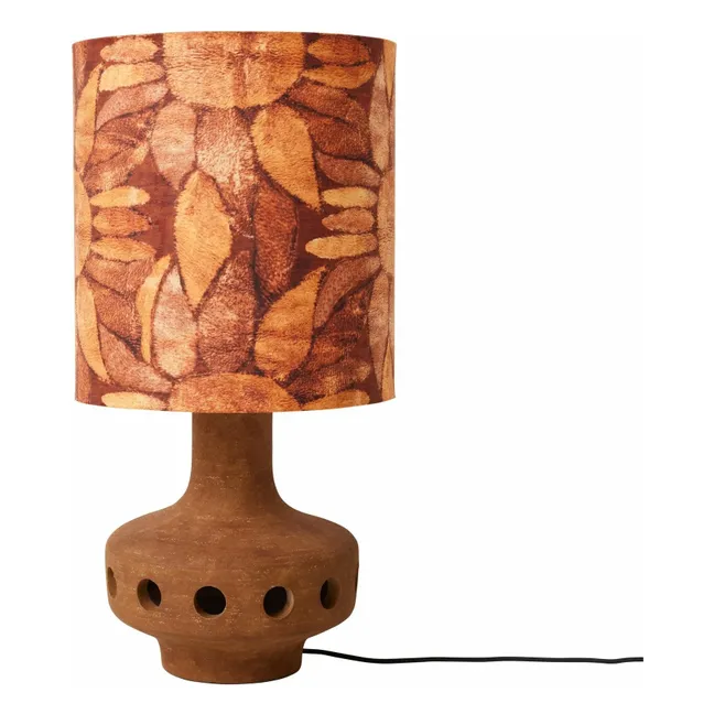 Pied de lampe en céramique | Terre