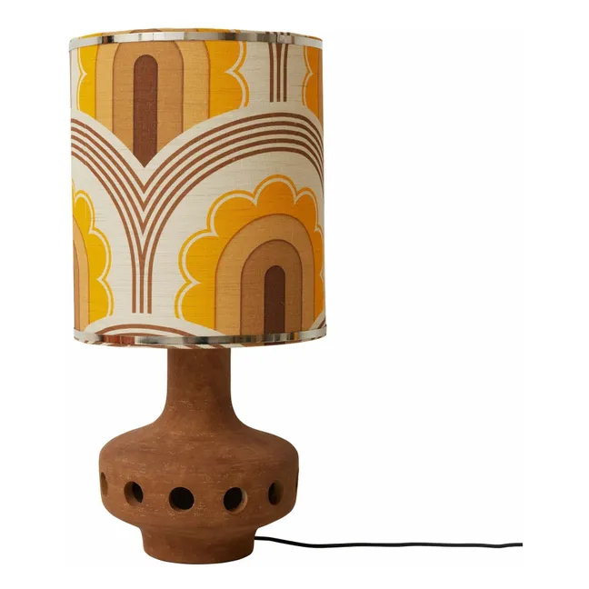 Pied de lampe en céramique | Terre