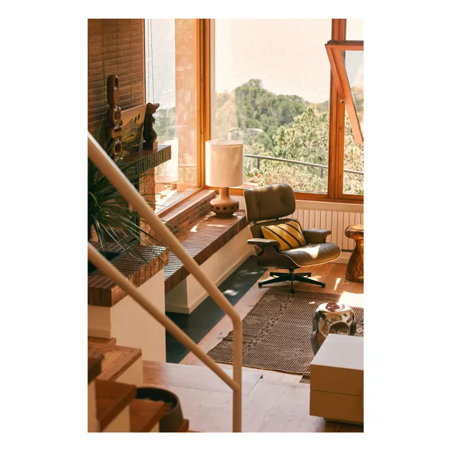 Pied de lampe en céramique | Terre
