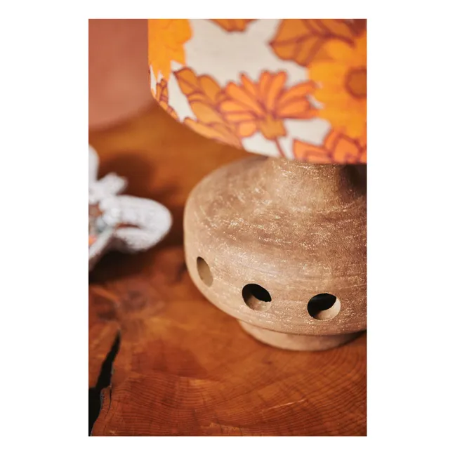 Pied de lampe en céramique | Terre