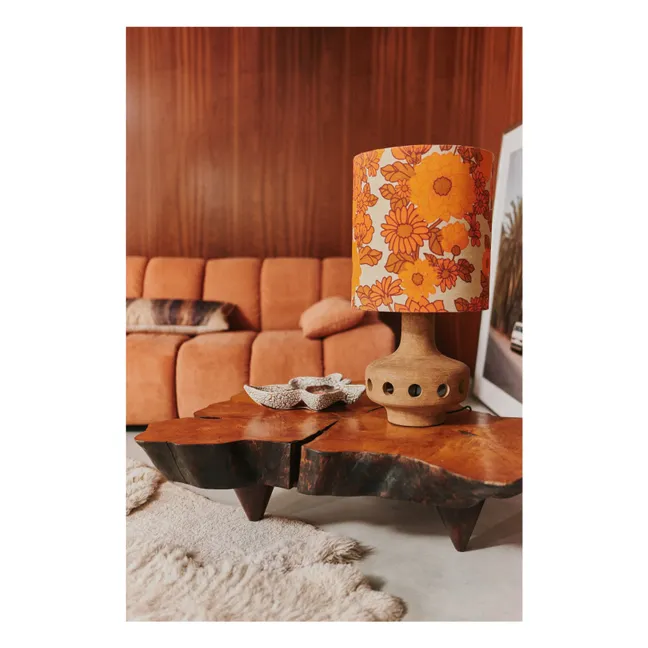 Pied de lampe en céramique | Terre