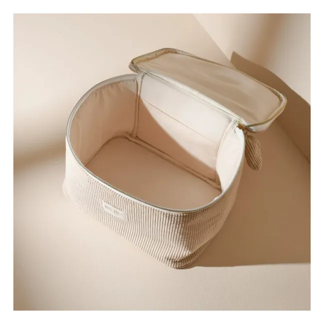 Velvet vanity case  | Powder pink