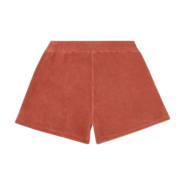 Women's terrycloth shorts | Terracotta