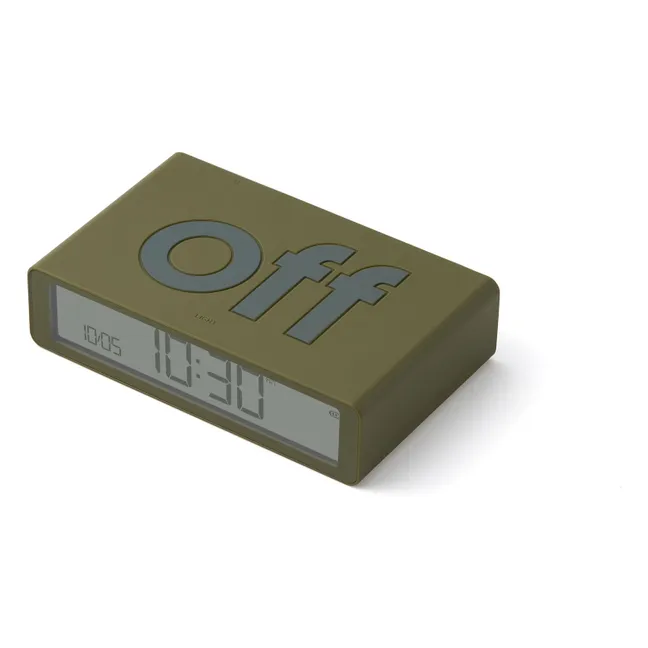 Flip alarm clock | Khaki