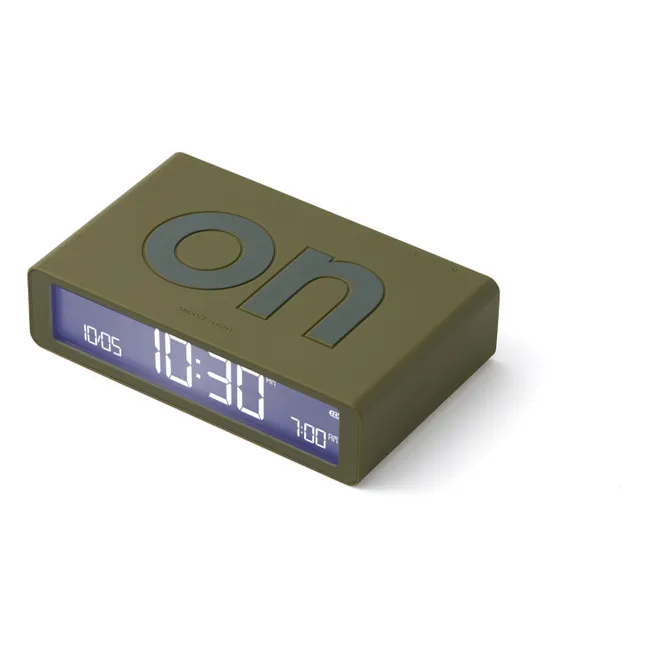 Flip alarm clock | Khaki