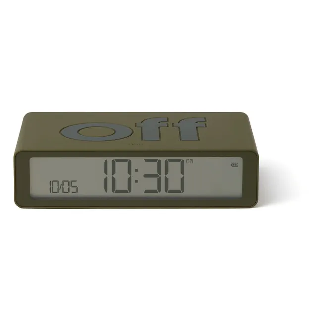 Flip alarm clock | Khaki