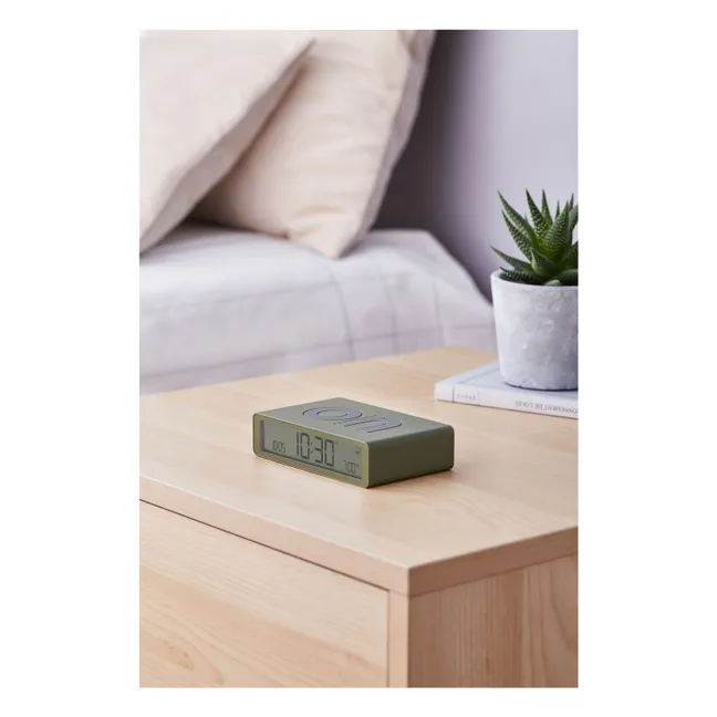 Flip alarm clock | Khaki