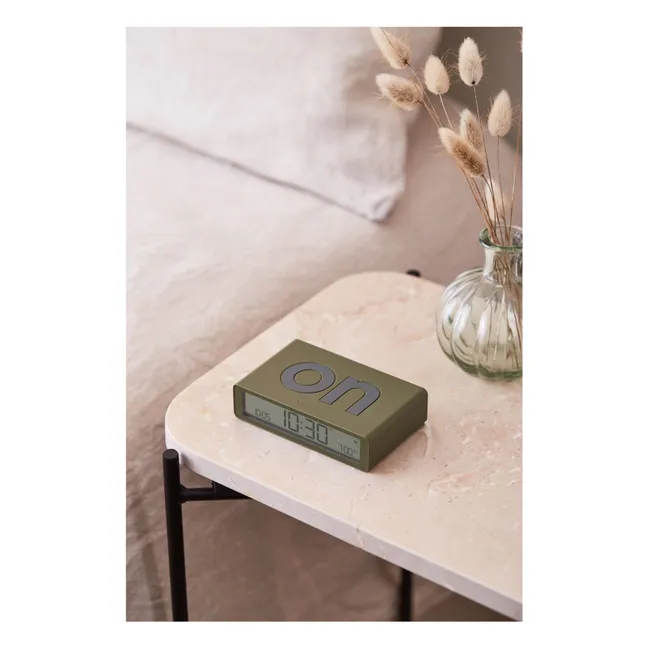 Flip alarm clock | Khaki