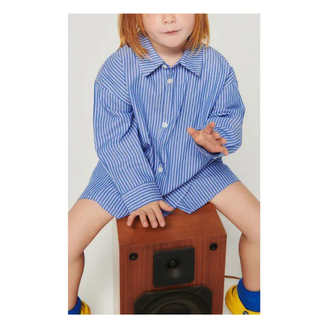 Chemise Manches Longues Zatybay | Bleu
