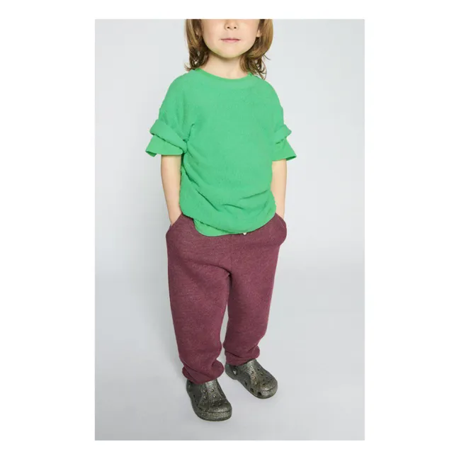 T-Shirt Bobypark Eponge | Vert fluo