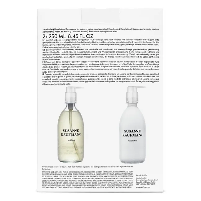 Handseife und Creme-Set - 500ml