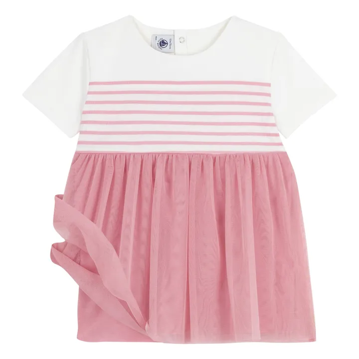 Robe Barlotta Coton Bio | Rose- Image produit n°1