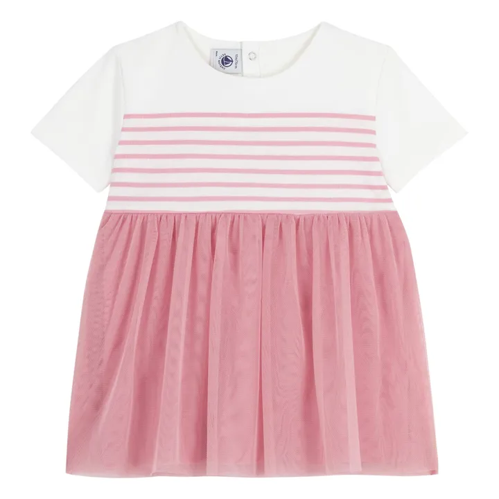 Robe Barlotta Coton Bio | Rose- Image produit n°0