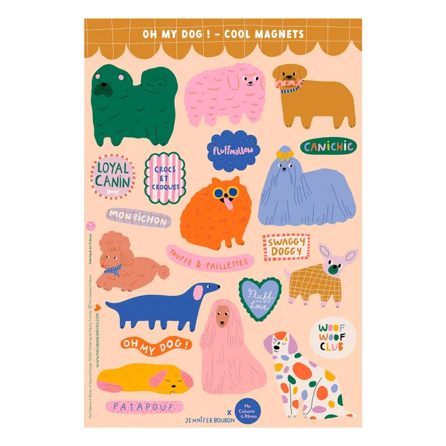 Stickers magnétiques Oh My Dog