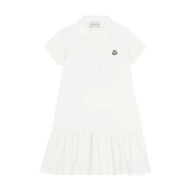 Kleid Tennis Logo | Weiß