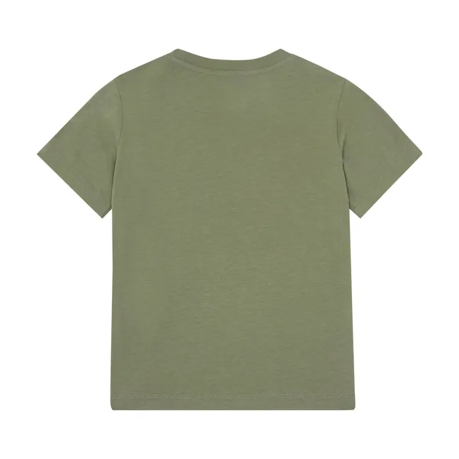 Camiseta con logotipo | Verde Kaki