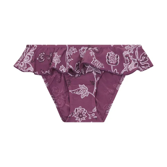Santos Fleur Bath Panties | Purple