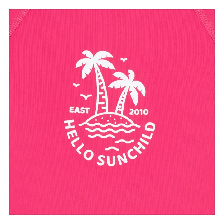 T-shirt Anti-UV Sacohello | Rose fuschia- Image produit n°1