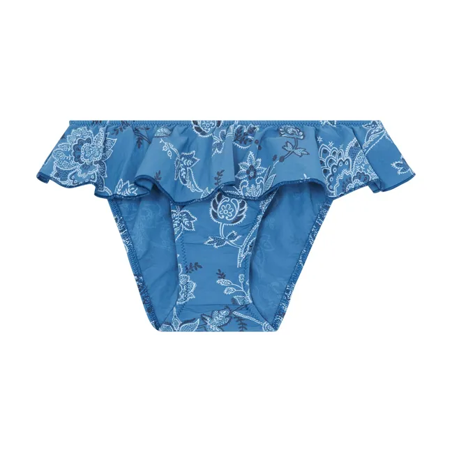 Culotte de Bain Santos Fleur | Bleu marine