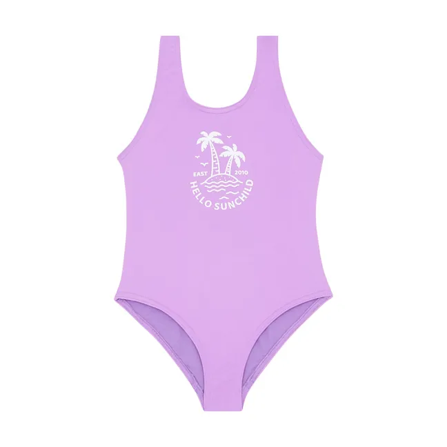 Louhello 1-piece swimming costume | Lavender