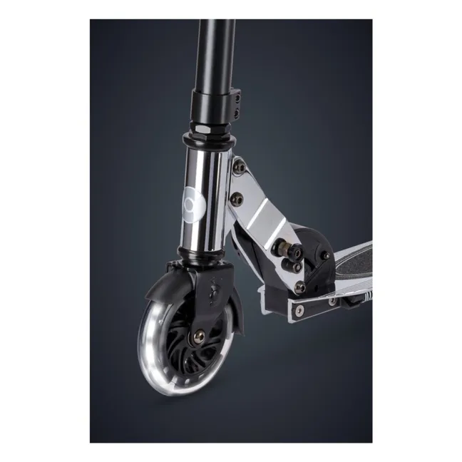 Trottinette Micro Sprite LED Silverchrome | Noir