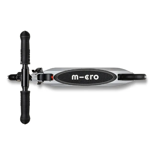 Scooter LED Micro Sprite Cromo plateado | Negro