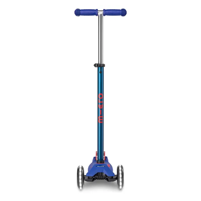 Trottinette Maxi Micro Deluxe LED | Bleu foncé