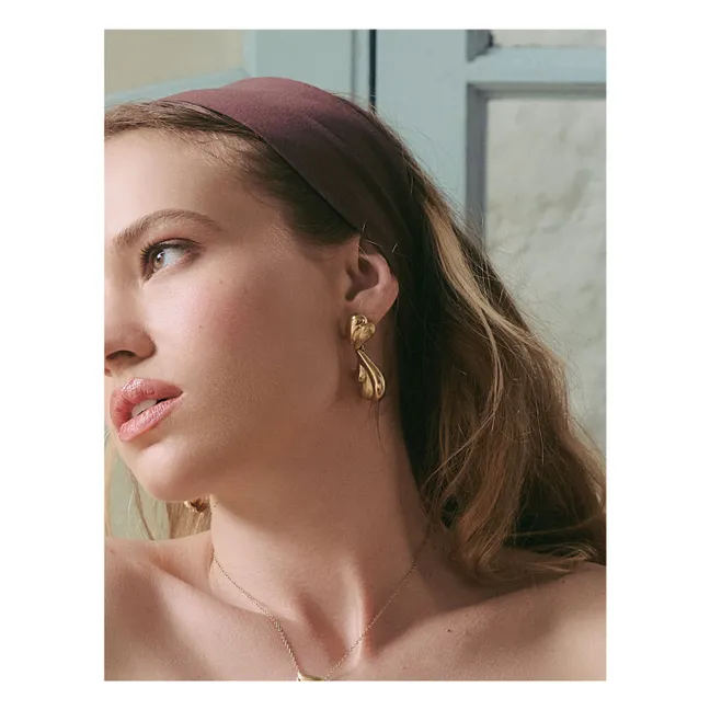 Boucles d'Oreilles Claudia | Doré