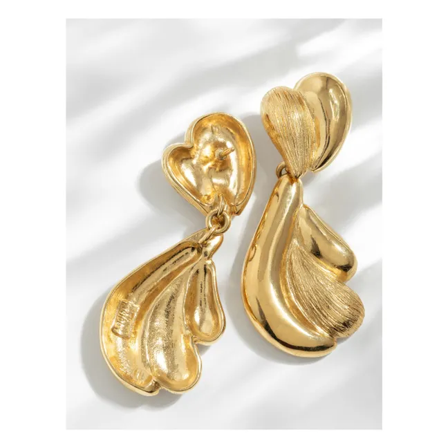 Boucles d'Oreilles Claudia | Doré